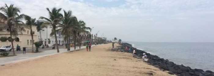 Promenade Beach  Top Pondicherry Tourist Places